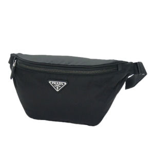 -SOLD-    Prada Body Bag One Shoulder Belt Bag Nylon Black